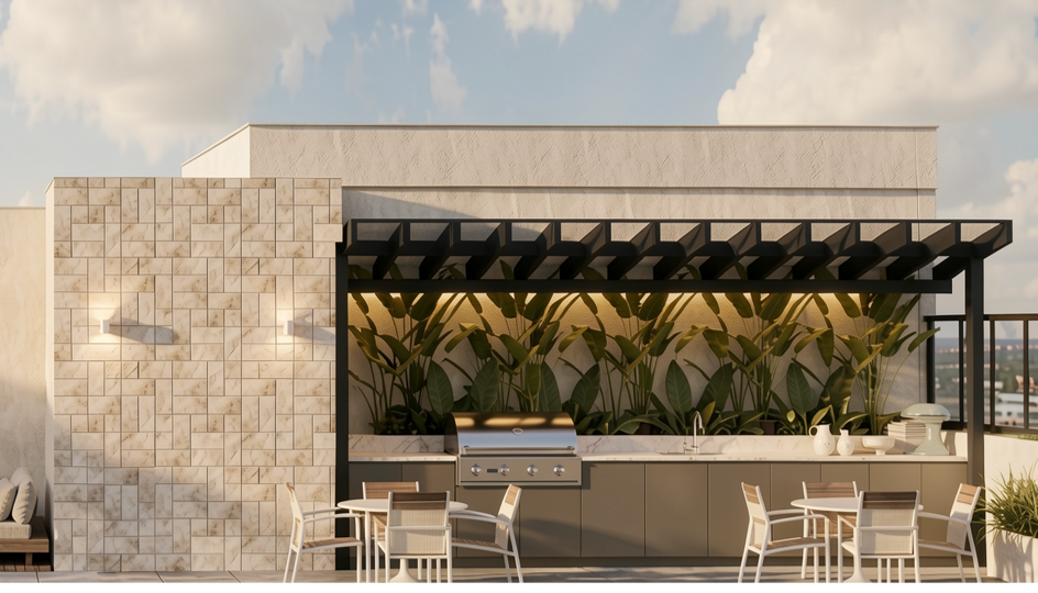 Terraço gourmet